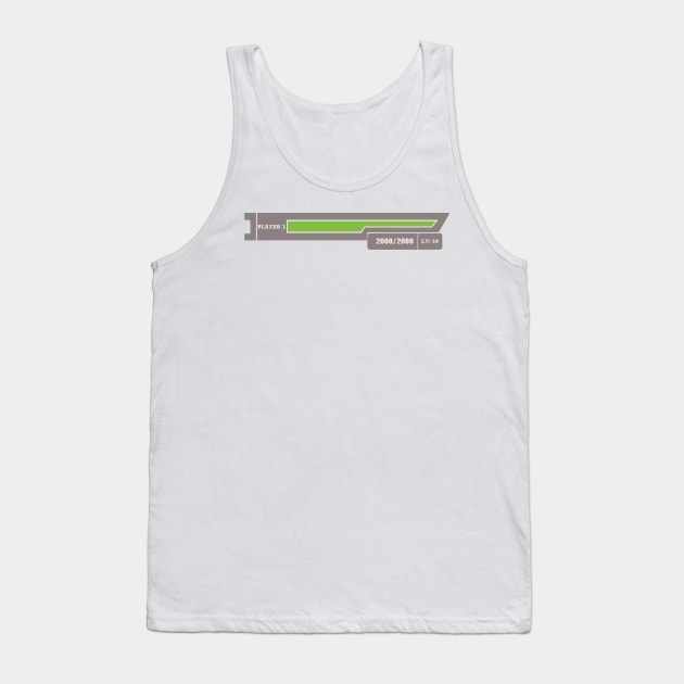 Health Bar Tank Top by LittleKips